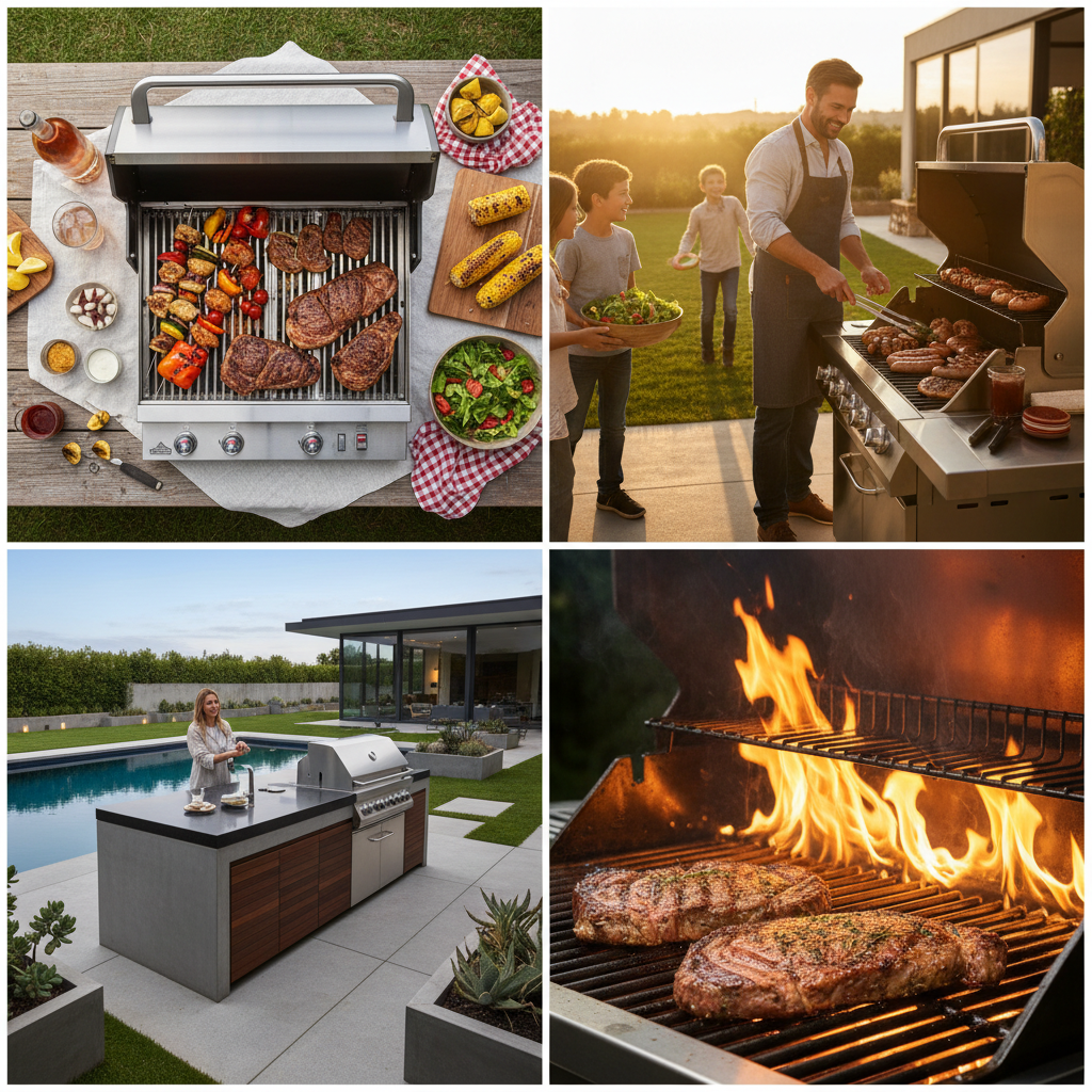 Grătar în scene de marketing social media